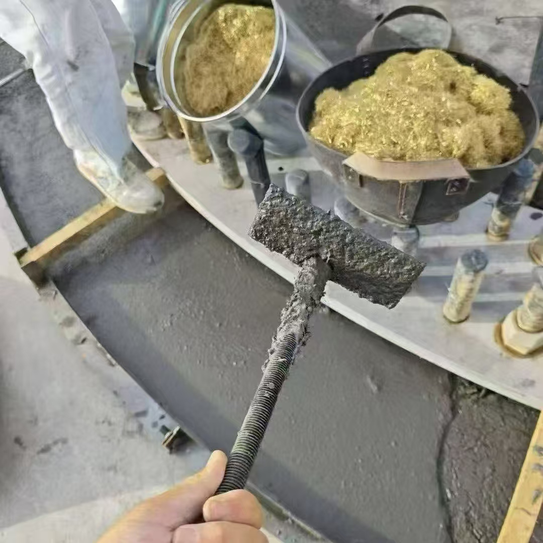巴彦C120钢纤维高强无收灌浆料 轧机压缩机汽轮机发电机锻压设备底座灌浆材料